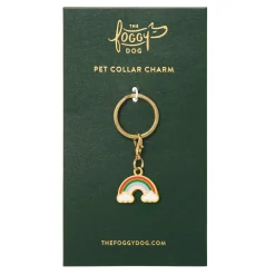 The Foggy Dog Lucky Rainbow Collar Charm Set