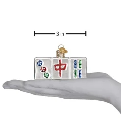 Discount Old World Christmas Mahjong Ornament
