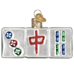Discount Old World Christmas Mahjong Ornament