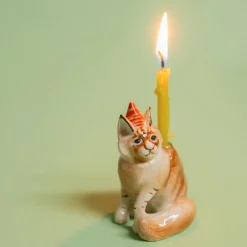Online Camp Hollow Maine Coon Cat Cake Topper