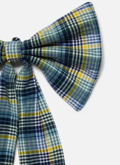 Best Heather Taylor Home Maine Plaid Multicolor Fabric Bow