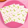 Clearance xo, Fetti Margarita Napkins - 25 paper napkins