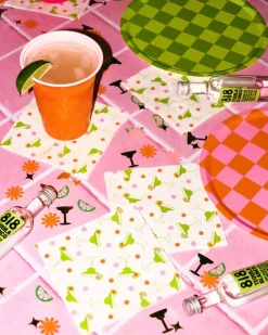 Clearance xo, Fetti Margarita Napkins - 25 paper napkins