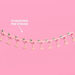 Best xo, Fetti Martini Glass Honeycomb Banner