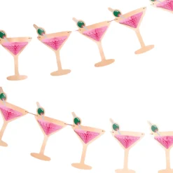 Best xo, Fetti Martini Glass Honeycomb Banner