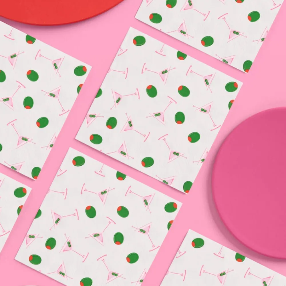 Clearance xo, Fetti Martini Napkins