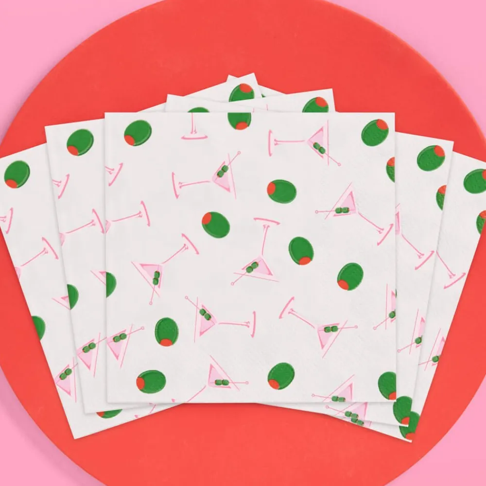 Clearance xo, Fetti Martini Napkins