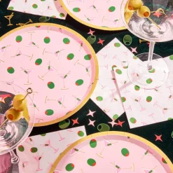 Best xo, Fetti Martini Party Plates