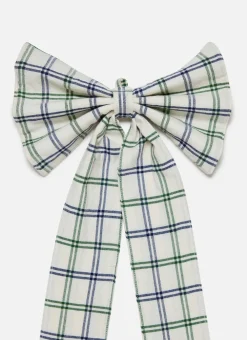 Clearance Heather Taylor Home Mayfair Plaid Hunter Fabric Bow