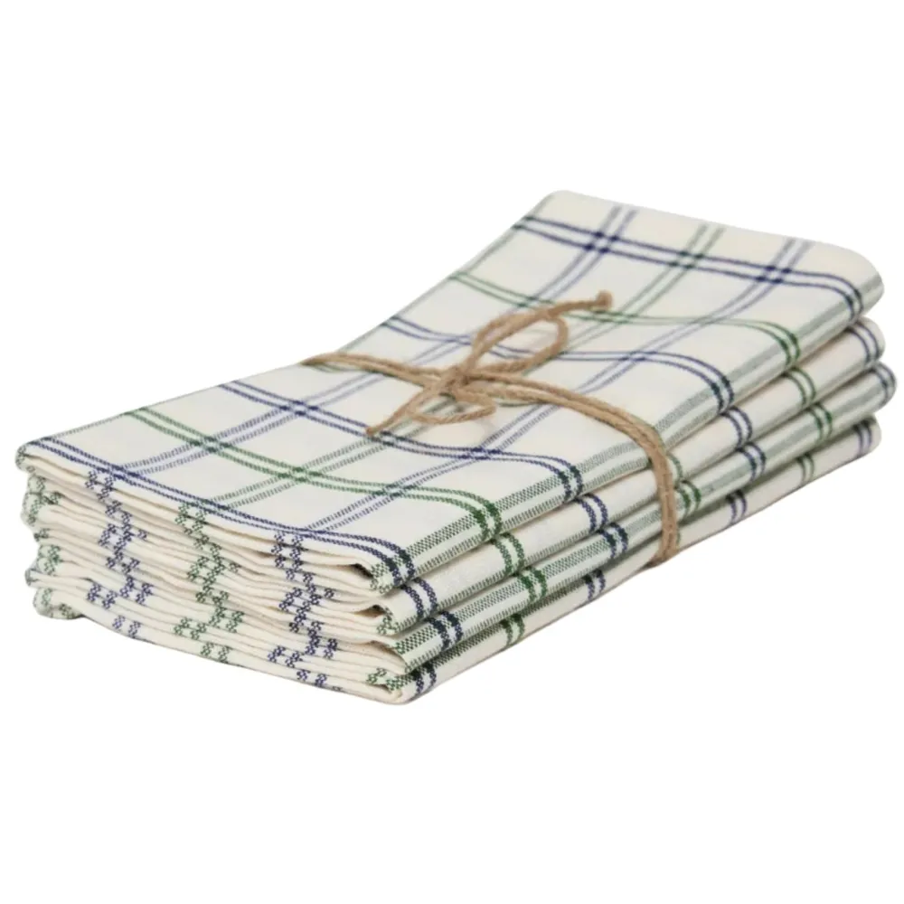 Hot Heather Taylor Home Mayfair Plaid Hunter Napkins