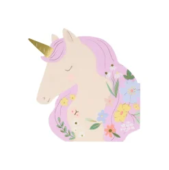 Sale Meri Meri Meadow Unicorn Shaped Napkins