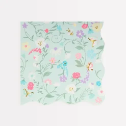 Clearance Meri Meri X Laduree Paris Floral Small Napkins