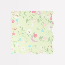 Clearance Meri Meri X Laduree Paris Floral Small Napkins