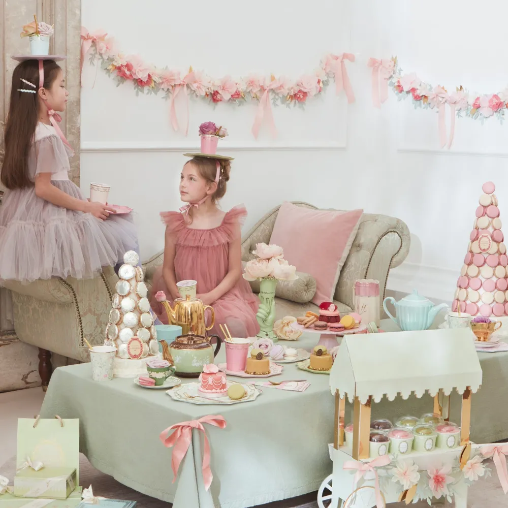 New Meri Meri X Laduree Paris Floral Garland