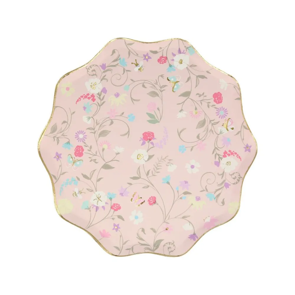 Hot Meri Meri X Laduree Paris Floral Side Plates