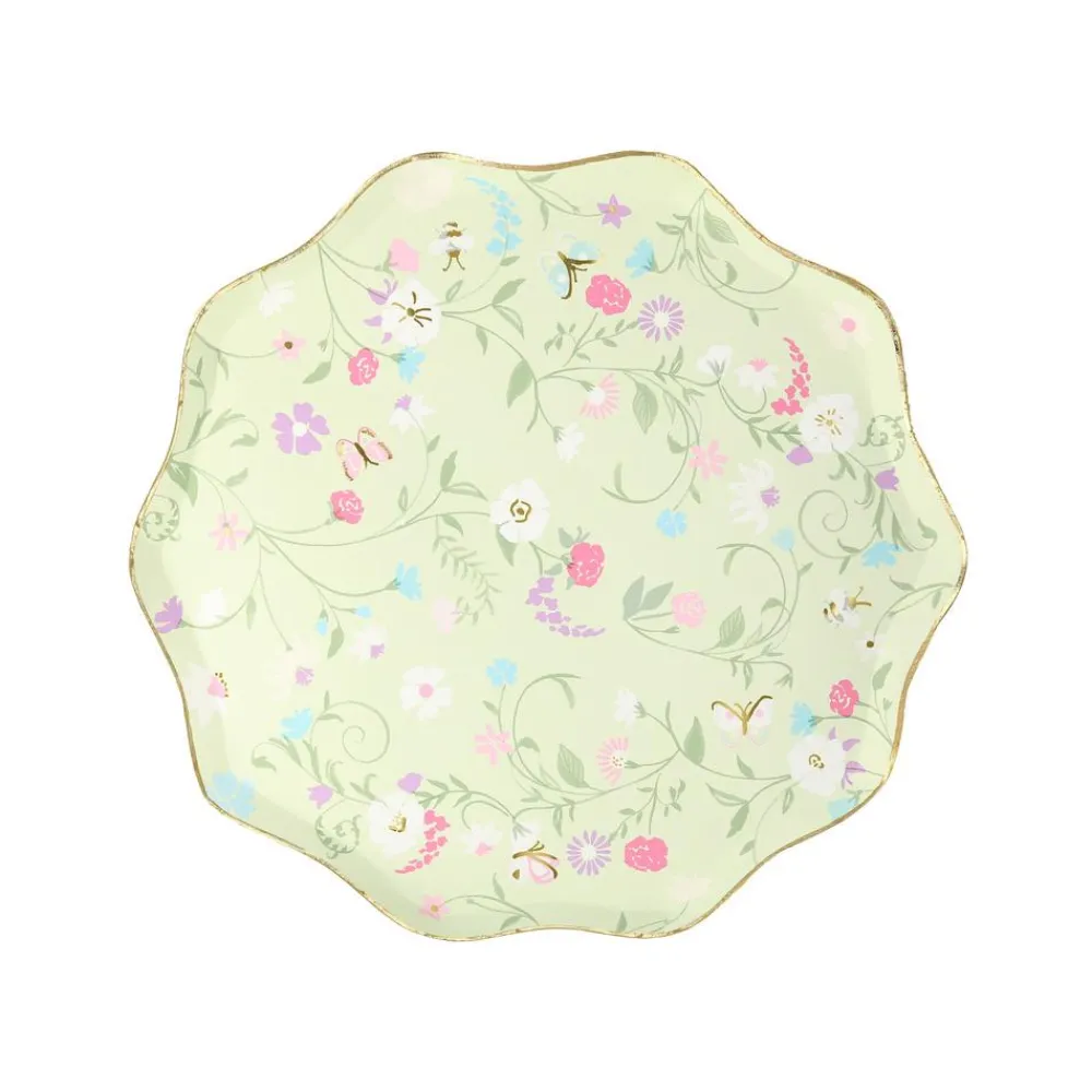 Hot Meri Meri X Laduree Paris Floral Side Plates