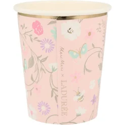 Clearance Meri Meri X Laduree Paris Floral Party Cups