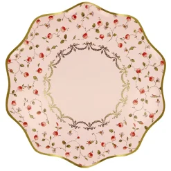 Hot Meri Meri X Laduree Paris Rose Bud Plates
