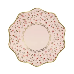 Hot Meri Meri X Laduree Paris Rose Bud Plates