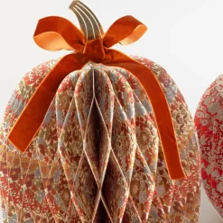 Sale Meri Meri X Liberty Paper Honeycomb Pumpkins