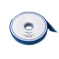 Clearance Bonjour Fete Midnight Blue Double Sided Grosgrain Ribbon