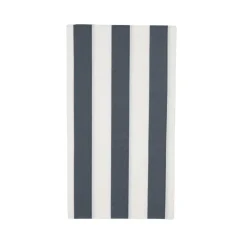 Hot Bonjour Fete Midnight Blue Signature Cabana Stripe Guest Towels