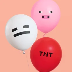 Online xo, Fetti Minecraft Balloon Set