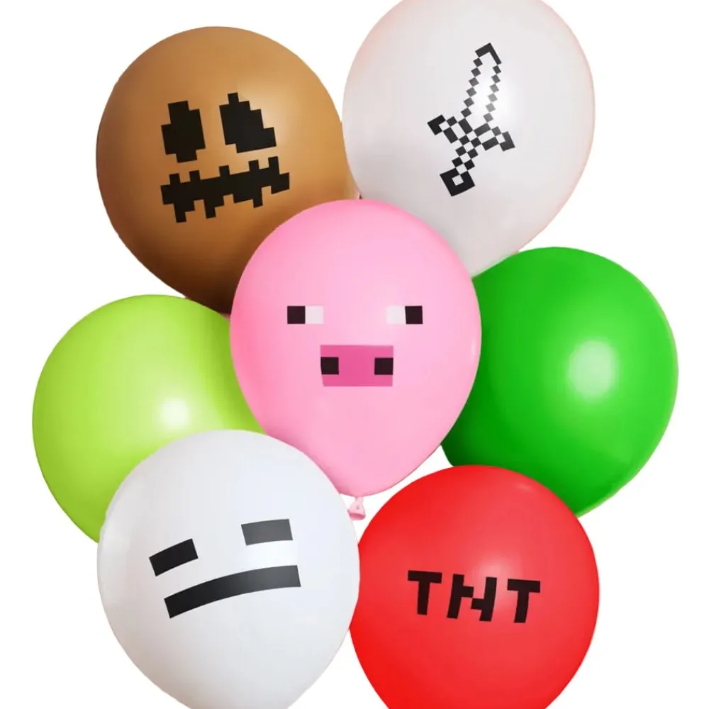 Online xo, Fetti Minecraft Balloon Set