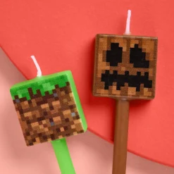 Sale xo, Fetti Minecraft Birthday Candles