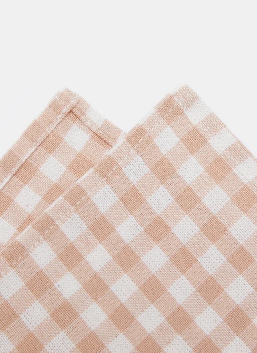 Sale Heather Taylor Home Mini Gingham Blush Napkins