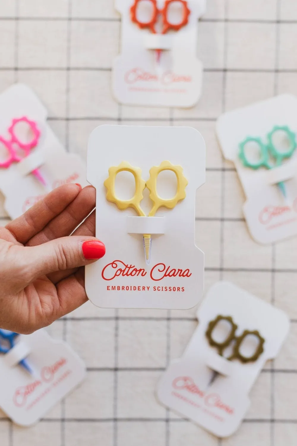 Discount Cotton Clara Craft Kits & Supplies Mini Sunflower Embroidery Scissors