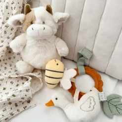 Online MON AMI Mocha Petite Cow Stuffed Animal by