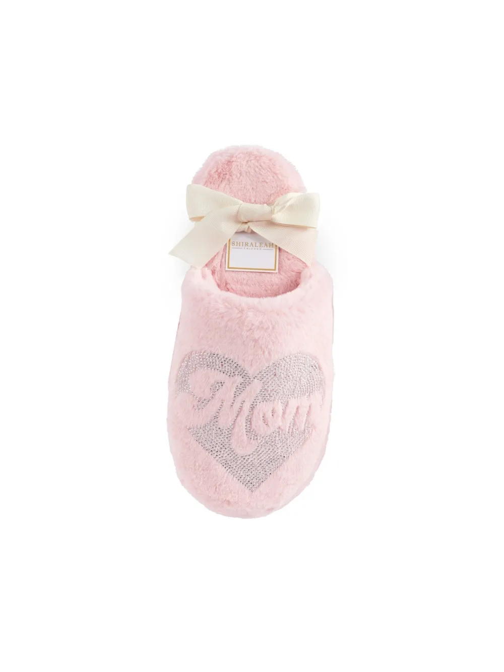 Shiraleah Retail Mom Heart Slippers