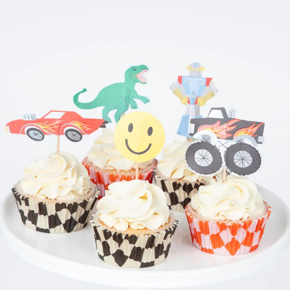 Meri Meri Monster Truck Cupcake Kit