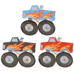 Clearance Meri Meri Monster Truck Plates