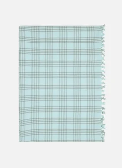 Outlet Heather Taylor Home Montauk Dew Plaid Tablecloth