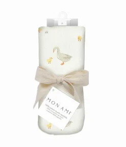 MON AMI Mother Goose Cotton Muslin Swaddle Blanket by