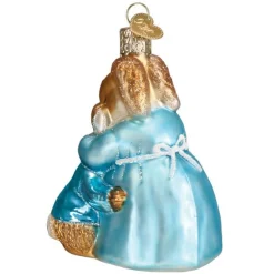 Old World Christmas Mrs. Rabbit And Peter Ornament