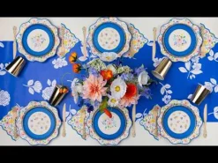 Outlet Bonjour Fete Multicolor Elegant Floral Dinner Napkins