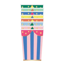Online Bonjour Fete Multicolor Stripe Cups