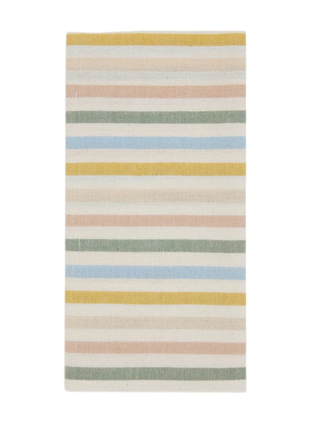 Outlet Heather Taylor Home Multi Stripe Spring Pastel Napkins