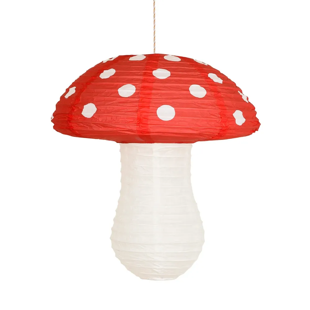 New Meri Meri Mushroom Hanging Lanterns
