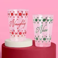 Outlet xo, Fetti Naughty & Nice Plastic Christmas Cups