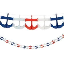 Clearance Fun Express Nautical Anchor Garland