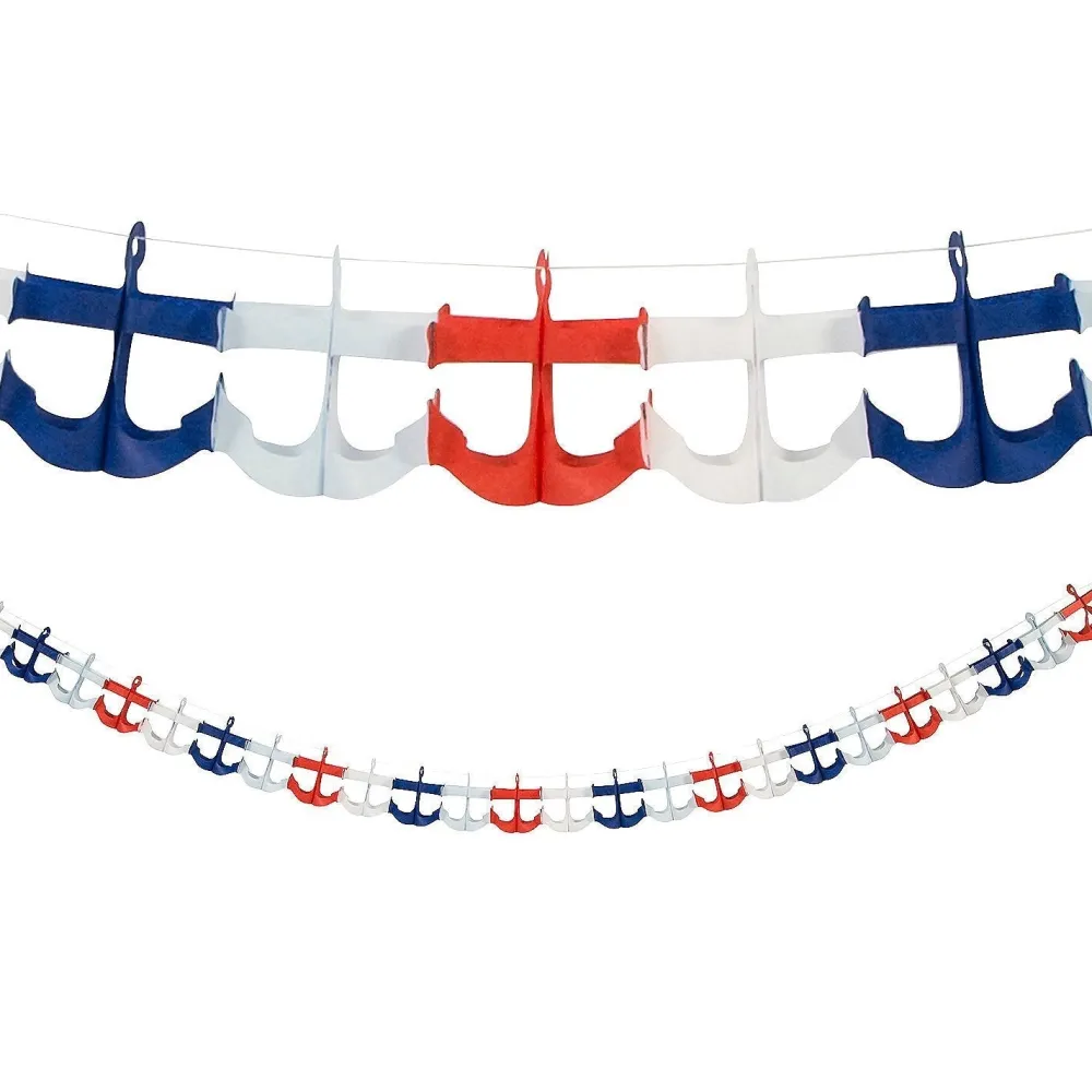 Clearance Fun Express Nautical Anchor Garland