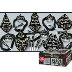 Online Beistle New Years Eve 10 Person Party Kit