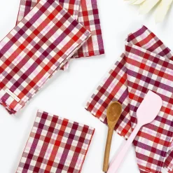 Sale Archive New York Noel Plaid Dinner Napkin Set