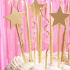 Best xo, Fetti Novelty Gold Candles - 14 pc gold glitter candles
