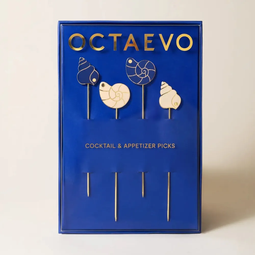 Best 54Celsius Octaevo Cocktail Picks - Pearl Shell (Set of 4)