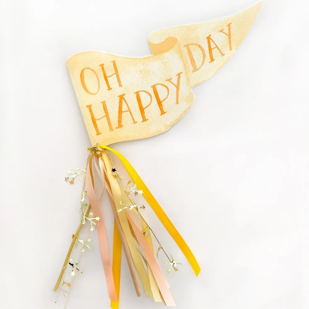 Online Cami Monet Oh Happy Day Party Pennant